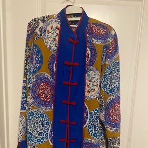 BOB MACKIE WEARABLE ART BLOUSES Vintage